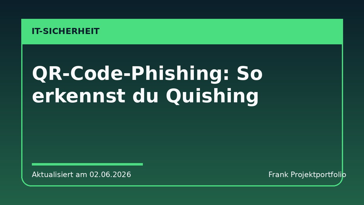 QR-Code-Phishing: So erkennst du Quishing